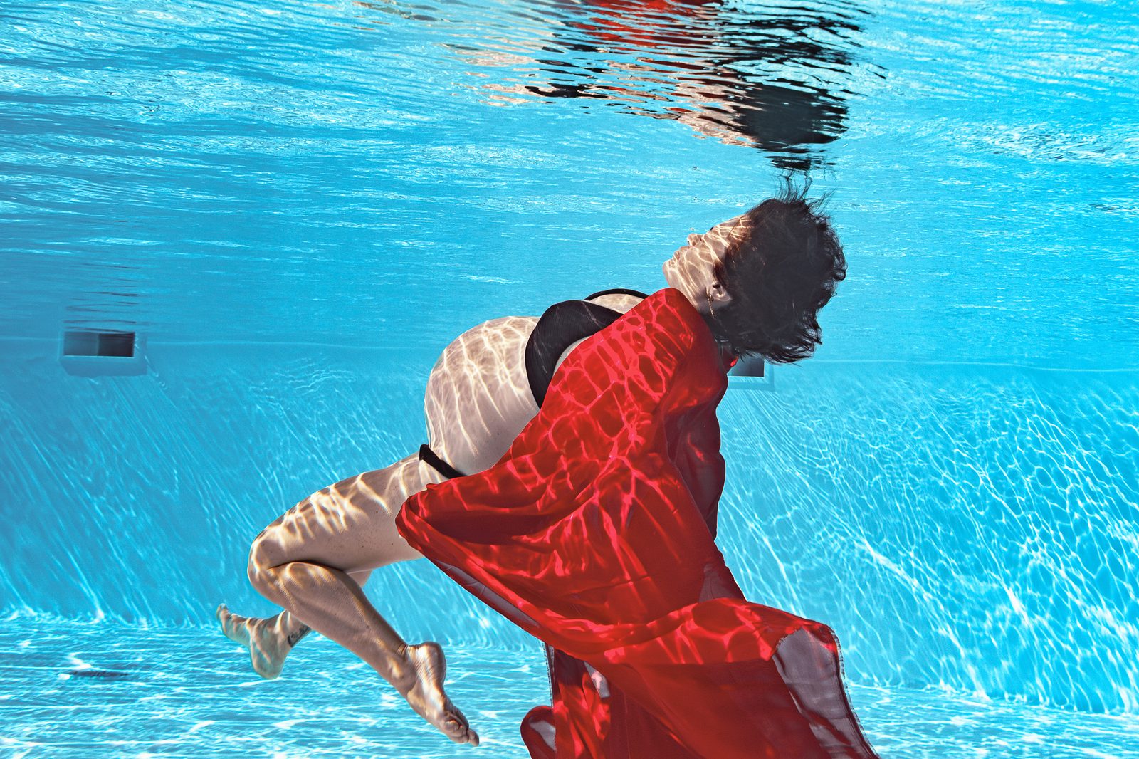 Tirage d'art — clair-obscur sous l'eau